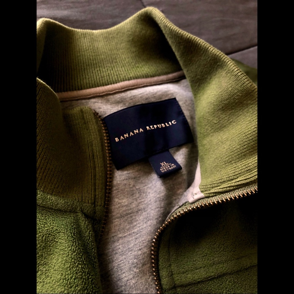 Banana Republic men’s green fleece - XL